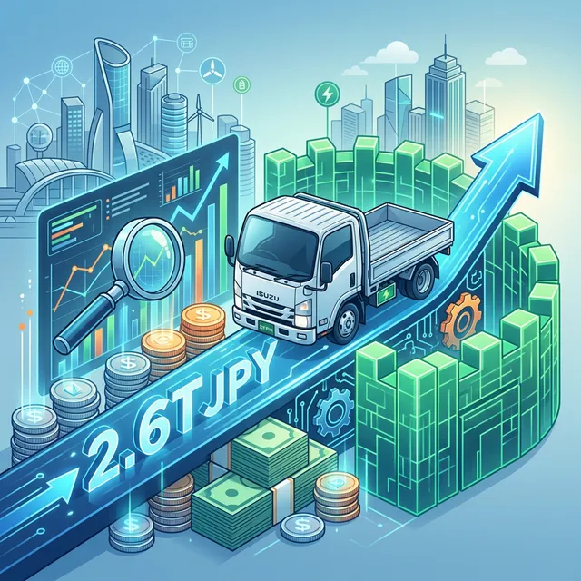 いすゞ自動車（7202）：2.6兆円の怪物投資と「エルフミオ」の勝算